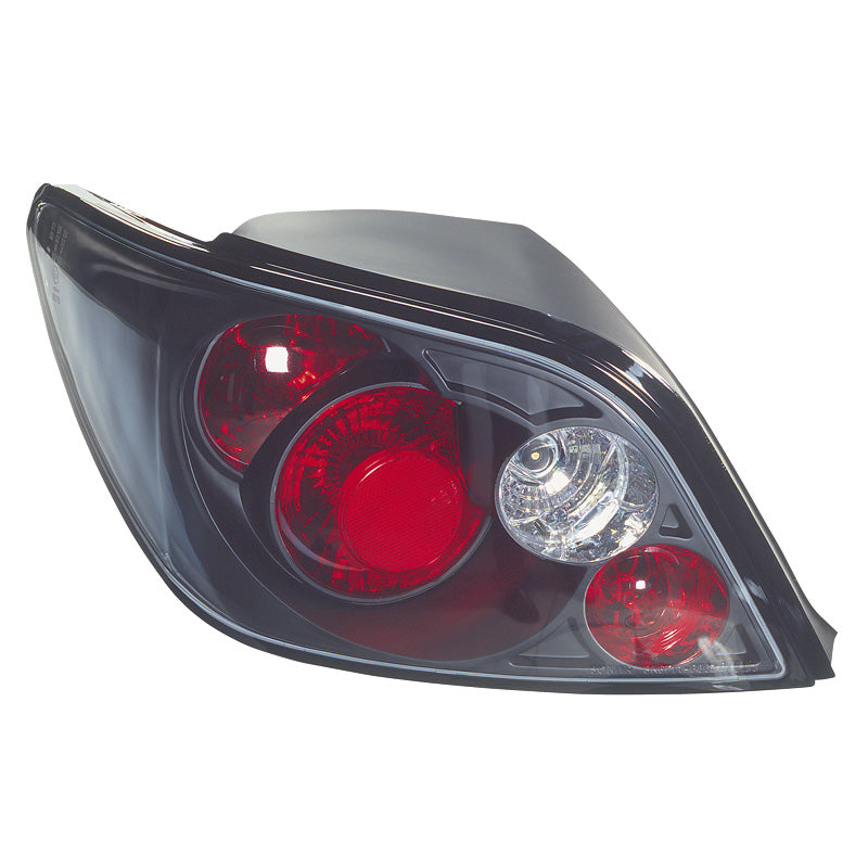Achterlichten, past op Peugeot 307 excl. Break/SW - Zwart
