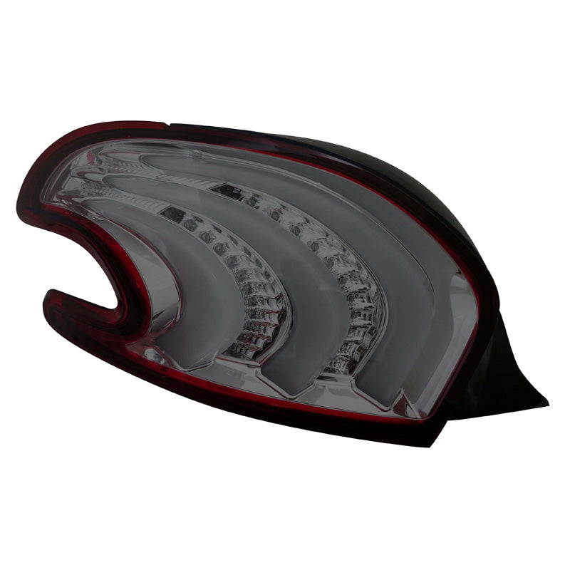 AutoStyle, feux arrière LED, convient à Peugeot 208 2012-2015 excl. CC/SW - Rouge/Fumé