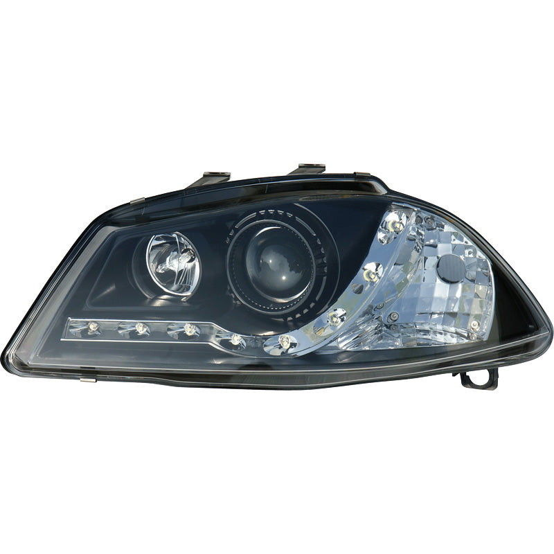 Koplampen, DRL-Look past op Seat Ibiza/Cordoba 6L 2002-2008 - zwart