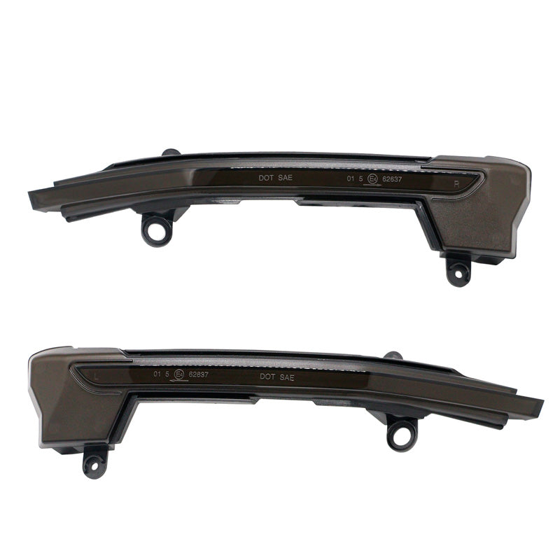 AutoStyle, LED mirror indicator lights, fits Seat (Cupra) Ateca 2016- & Seat Tarraco 2019- - Smoke - incl. Dynamic Running Light