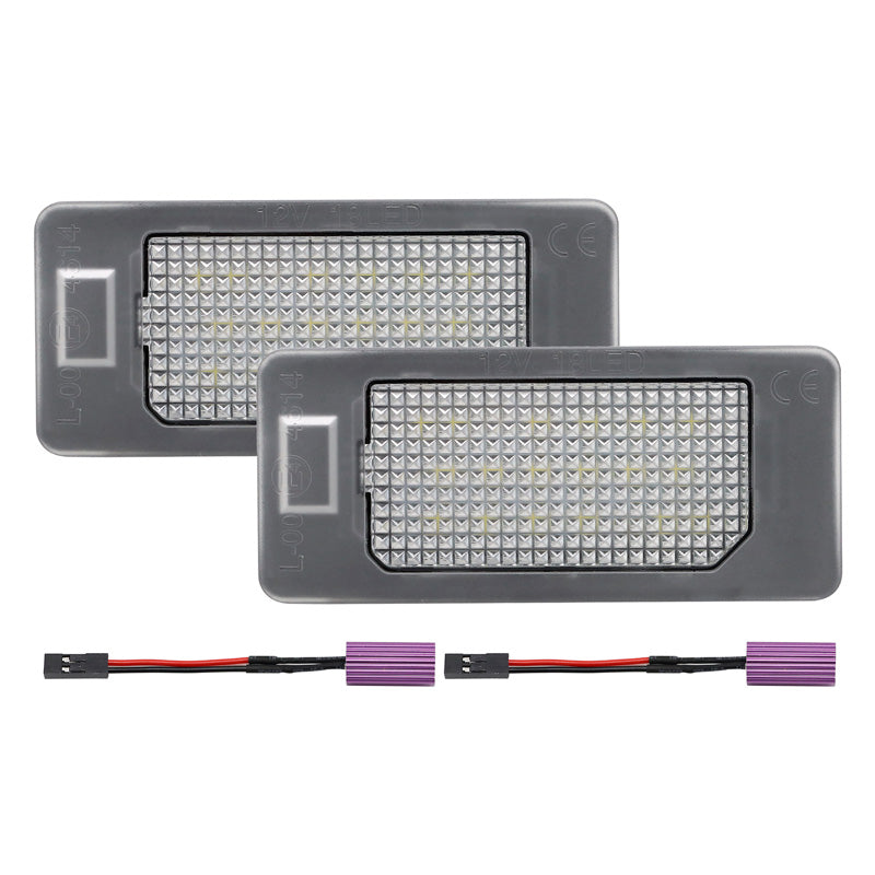 AutoStyle, éclairage de plaque d'immatriculation LED, compatible avec Seat Ibiza 6J / Ibiza ST / Alhambra / Ateca