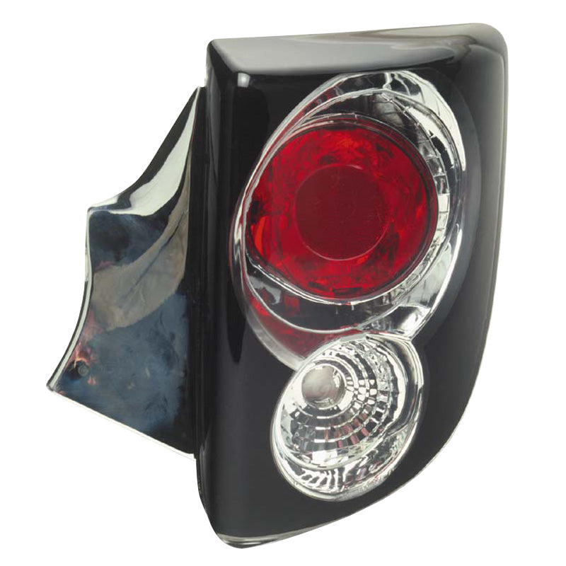 Taillights, fits Toyota Celica 2001-2005 - Chrome/Black