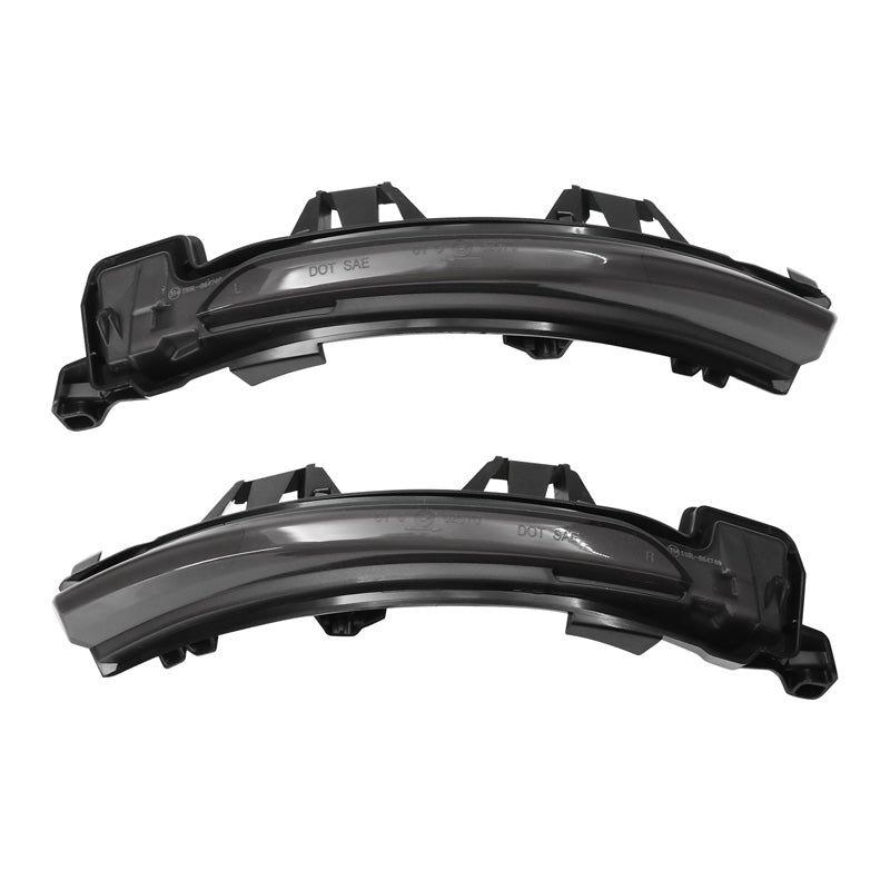 AutoStyle Set LED Side-Mirror Indicators Fits Volvo Various Models 2016- - Smoke - incl. Dynamic Running Light