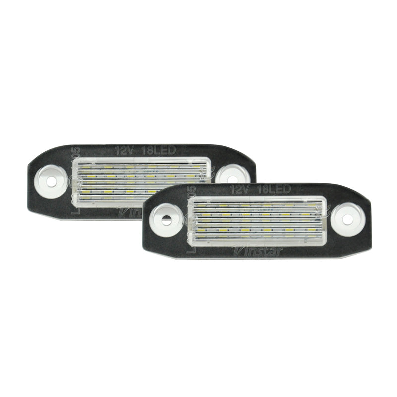 AutoStyle, LED license plate lights, fits Volvo various models