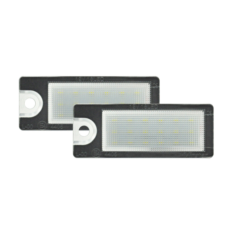 AutoStyle, LED license plate lights, fits Volvo various models Type 2