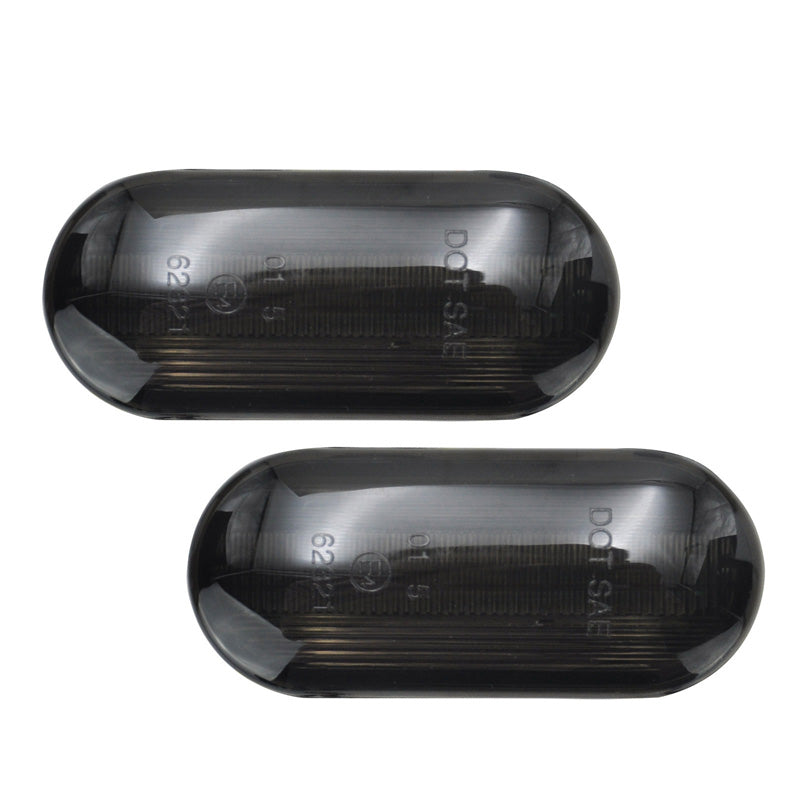 AutoStyle, LED Side Indicators - Smoke - incl. Dynamic Running Light.