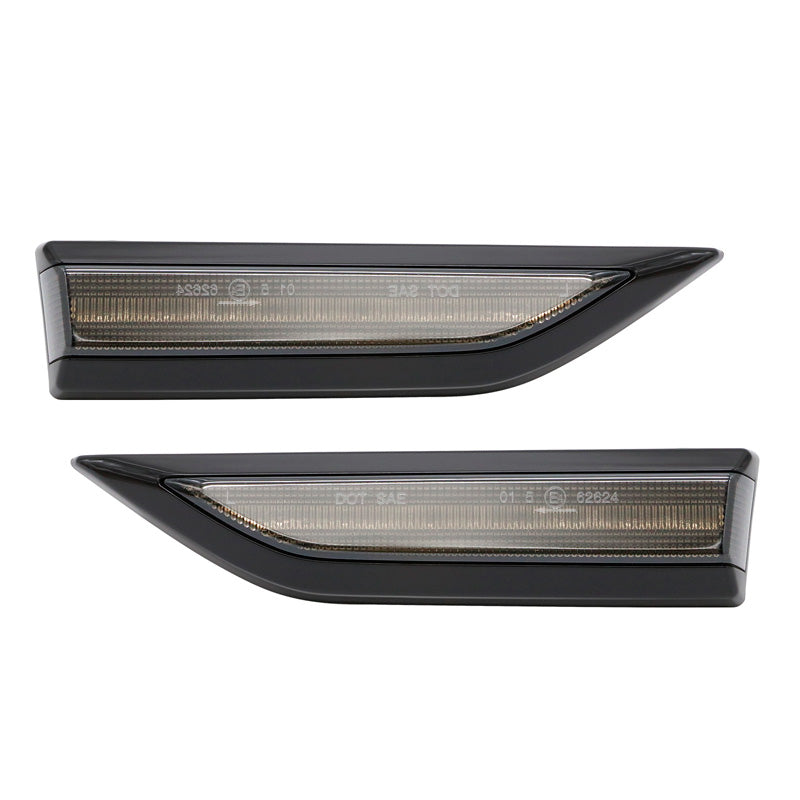 AutoStyle, LED side indicators - Smoke - incl. Dynamic Turn Signal - fits Volkswagen Caddy IV 2015-2020