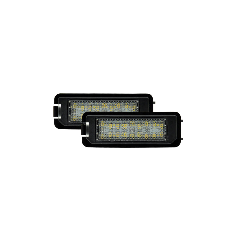 AutoStyle, éclairage de plaque LED, convient à Audi / Volkswagen / Skoda / Seat / Porsche / Bentley various models