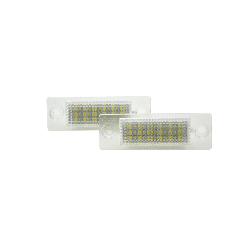 AutoStyle, éclairage de plaque d'immatriculation LED, compatible avec Volkswagen/Skoda, modèles divers