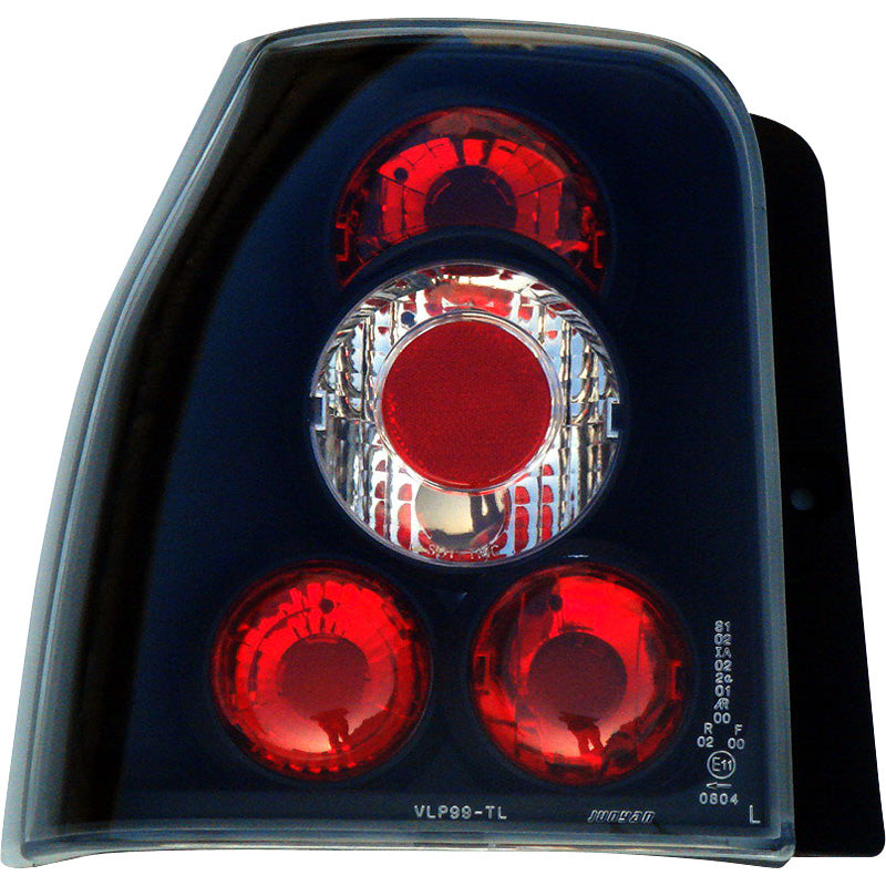 Feux arrière, compatibles avec Volkswagen Lupo & Seat Arosa 1998- - Noir