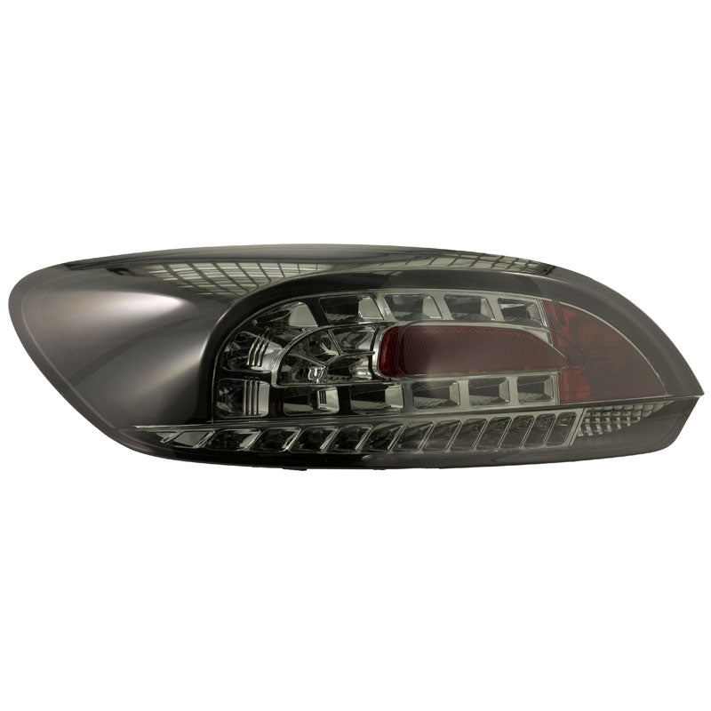 AutoStyle, LED tail lights, fits Volkswagen Scirocco 2008-2014 - Black/Smoke