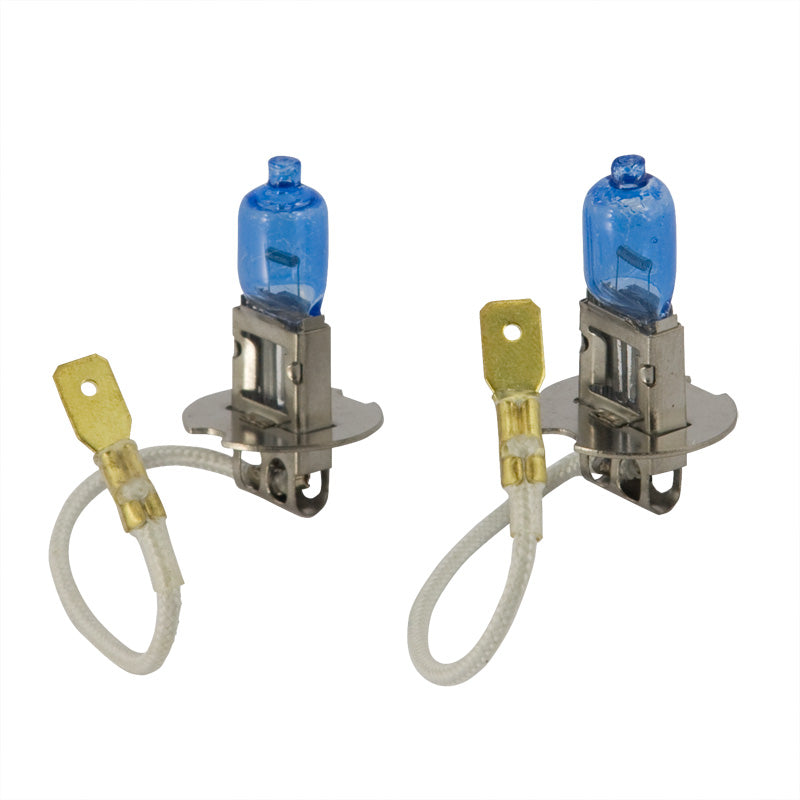 AutoStyle, SuperWhite Xenon Blue Halogen Bulbs - 55W/12V/4200K - Set of 2 pcs.
