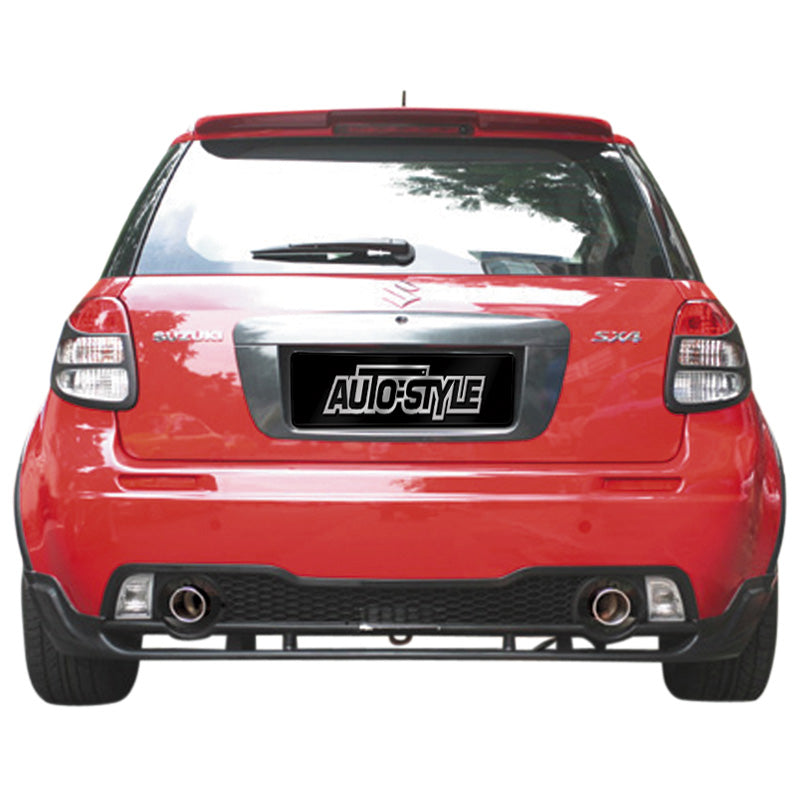 AutoStyle, Unpainted Rear Bumper for Suzuki SX4 / Fiat Sedici 2006-