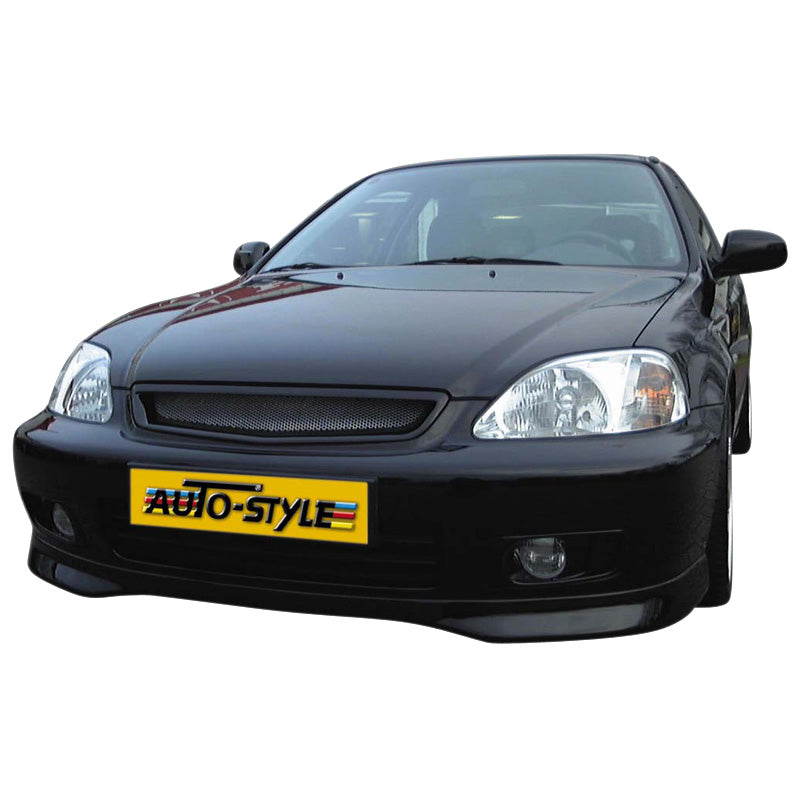 Dynamic, Sport Grille - Type-R Look Fits Honda Civic 1996-1999 - Unpainted
