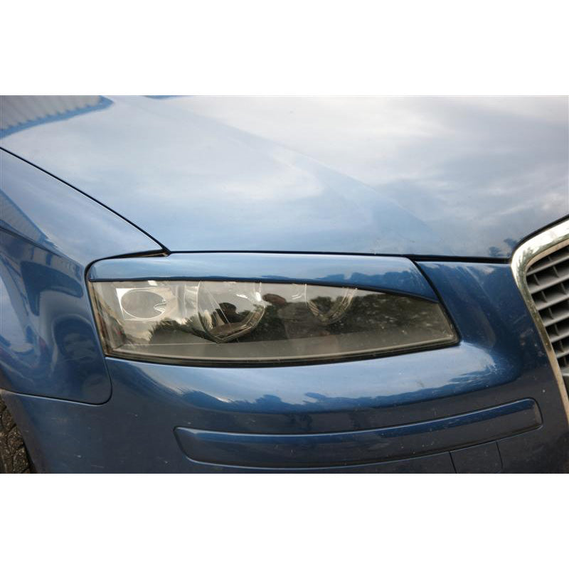 Motordrome, koplampspoilers, passend voor Audi A3 8P 3/5-deurs 2003-2008 (ABS)