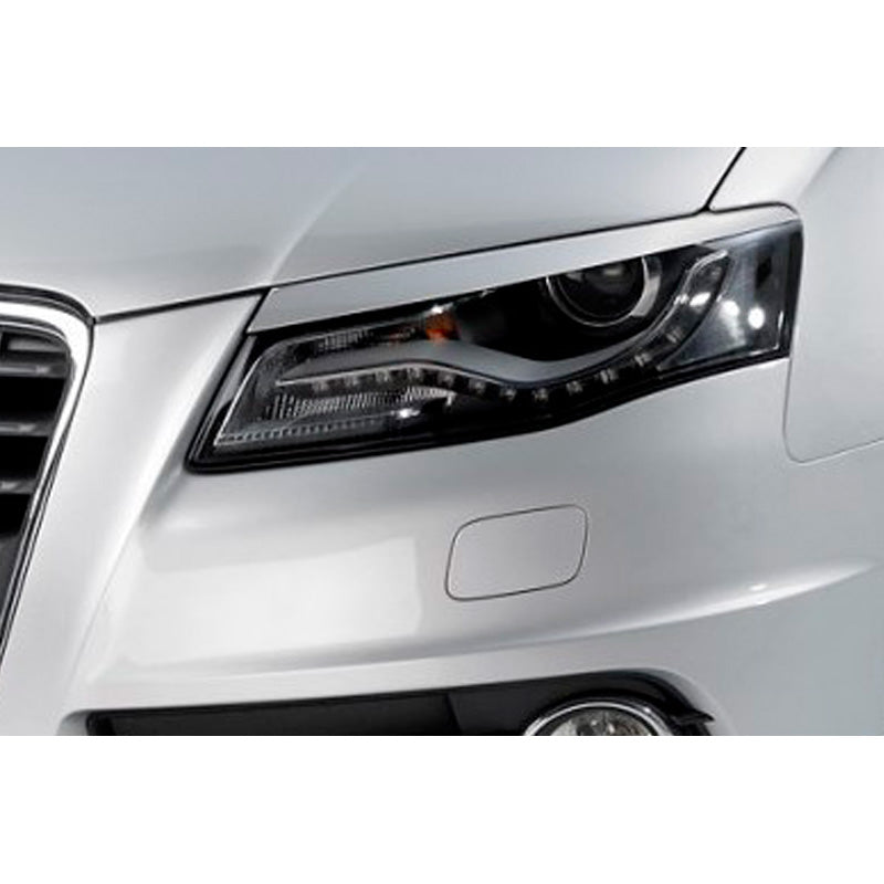 Motordrome, Headlight Eyebrows, Fits Audi A4 (B8) 2008-2012 (ABS)