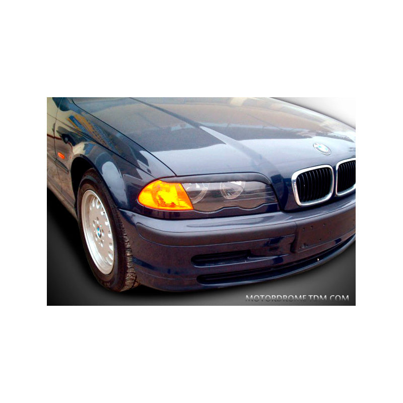 Motordrome, Headlight eyebrows, fits BMW 3-series E46 1998-2002 (ABS)