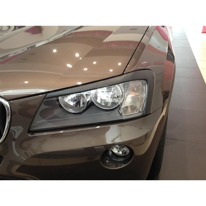 Motordrome, Headlight brows, Fits BMW X3 F25 2010- (ABS)