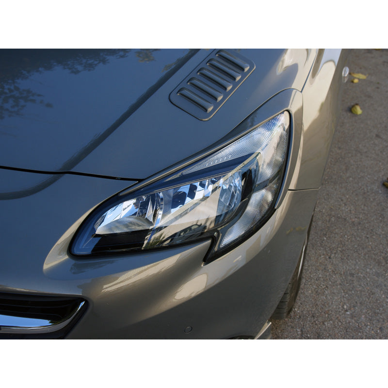 Motordrome, headlight eyelids, fits Opel Corsa E 2014- (ABS)