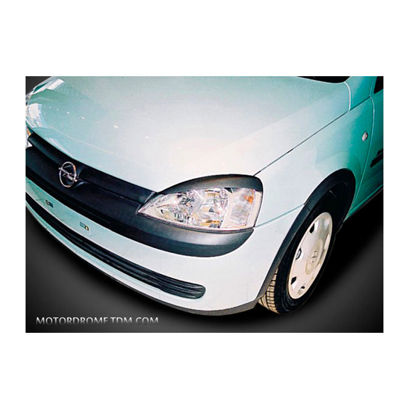 Motordrome, koplampkappen, past op Opel Corsa C 2000-2006 (ABS)