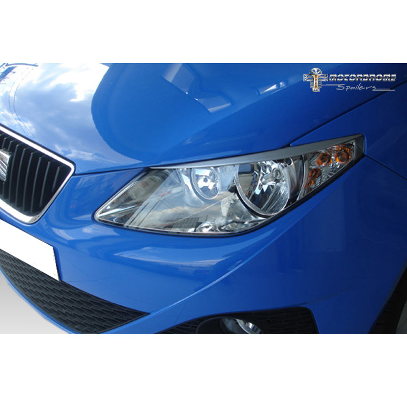 Motordrome, Eyebrows, fits Seat Ibiza 6J 3/5-doors & ST 2008-2017 (ABS)