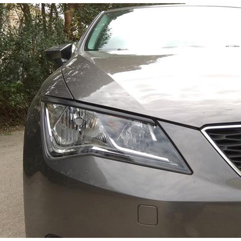 Motordrome, Paupières de phares, compatibles avec Seat Leon 5F 3/5-doors incl. ST 2013- (ABS)