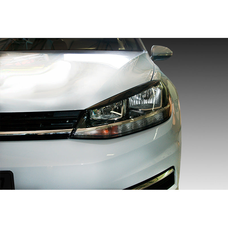 Motordrome, koplampkappen, past op Volkswagen Golf VII Facelift 2017- (ABS)