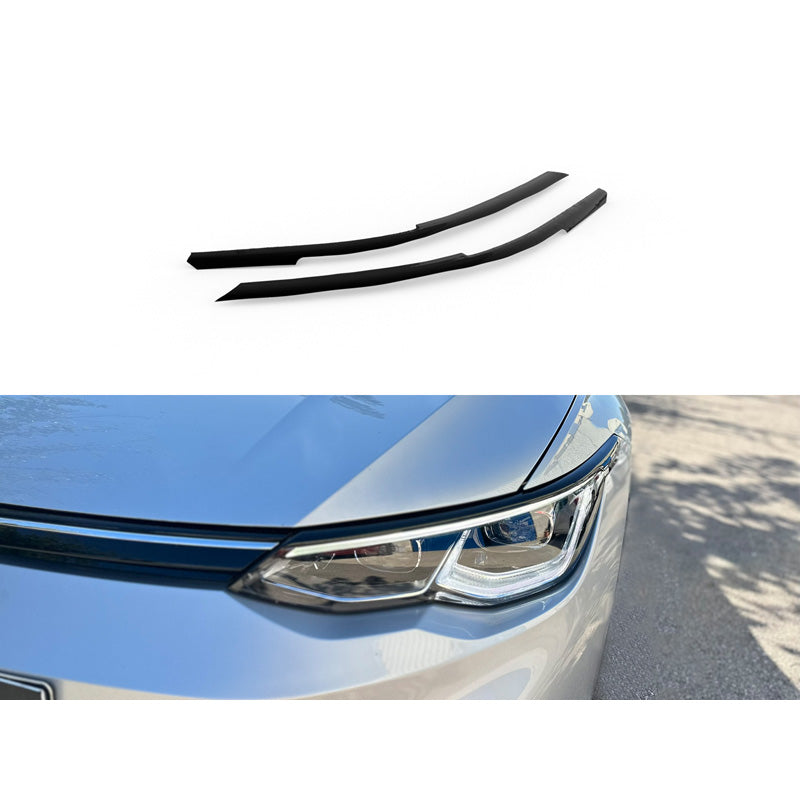 Motordrome, Eyebrows, Unfinished ABS, Fits Volkswagen Golf VIII (2020-2024)