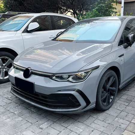 AutoStyle, Øjenskygge, Glossy Black ABS, passer til Volkswagen Golf VIII (CD1) HB/Variant (2020-2024) & FL (2024-)