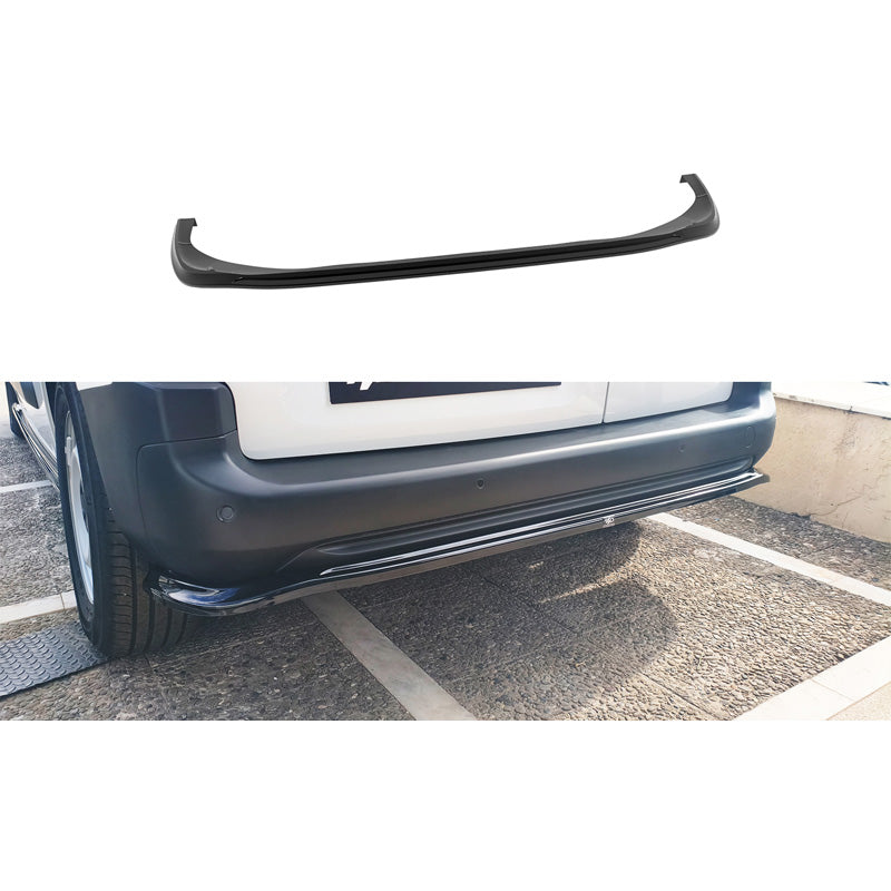 Motordrome, Rear Lip, ABS, Fits Citroën Berlingo (2018-2023) & Facelift (2023-), Opel Combo (2018-2023) & Facelift (2023-), Peugeot Partner (2018-2023) & Facelift (2023-) (L1)