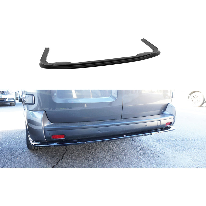 Motordrome, Rear Lower Lip, ABS, fits Citroën Jumpy/Dispatch/Spacetourer (2016-), Peugeot Expert III/Traveller (2016-), Toyota Proace (2016-), Opel Vivaro C/Zafira Life (2019-), Fiat Scudo/Ulysse (2022-), (L3)