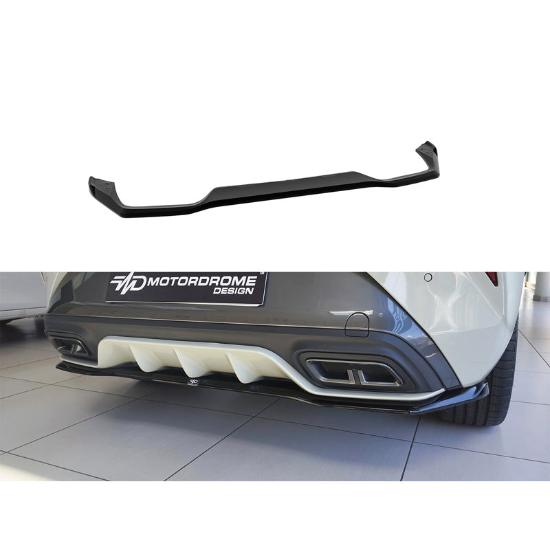 Jupe de pare-chocs arrière (diffuseur) Motordrome compatible avec Cupra Leon Mk1 Facelift 2024- (ABS)