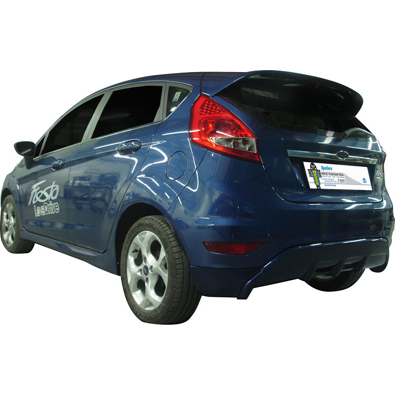 Motordrome, Rear bumper skirt (Diffusor), fits Ford Fiesta VII 2008-2017 (ABS)