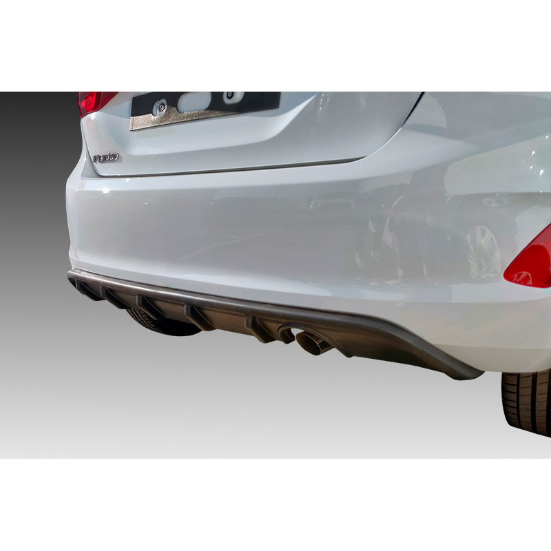 Motordrome, achterbumper skirt (Diffuser), past op Ford Fiesta VIII 2017- (ABS)