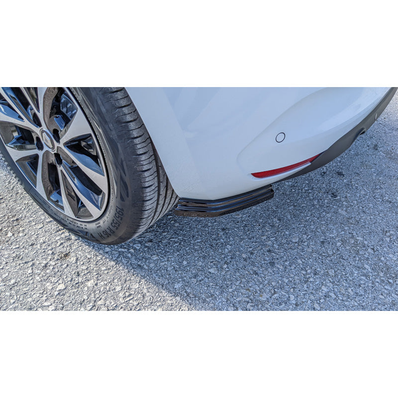 Motordrome, jupes arrière de pare-chocs (angles), convient à Renault Clio V 5 portes 2019- (ABS)