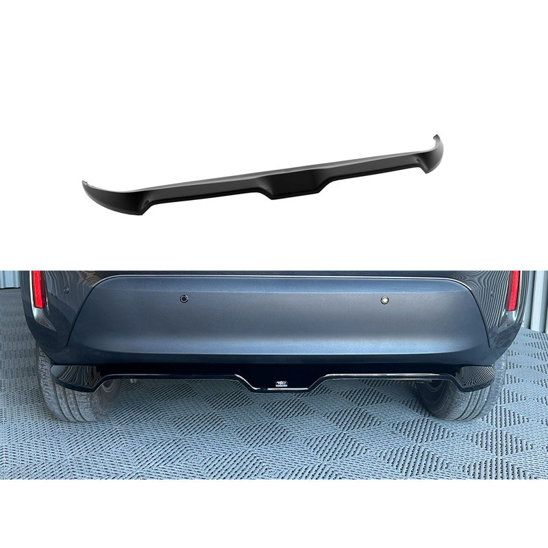 Motordrome, Rear bumper skirt (diffuser), ABS Gloss black, Fits Toyota Yaris Cross 2020-