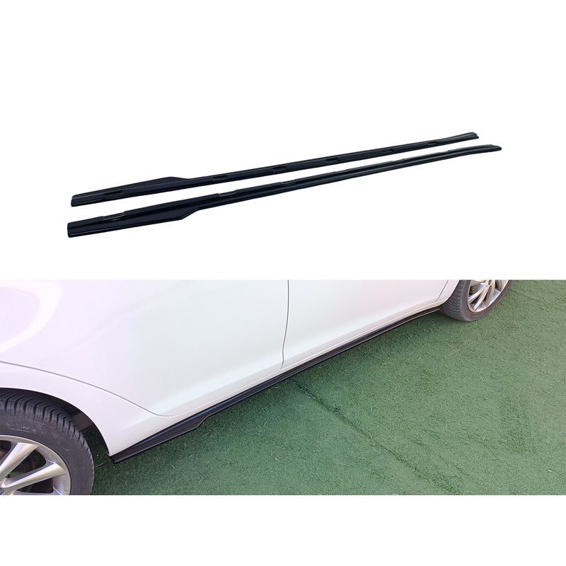 Motordrome, Side skirts, fits Alfa Romeo Giulietta 2010-2020 (ABS Glossy black)