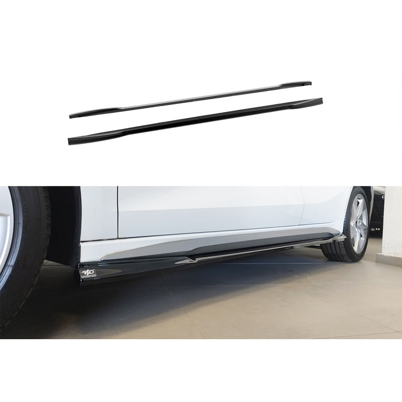 Motordrome, Side Skirts, Gloss Black, fits Audi A3 (8Y) Sportback & Sedan S-Line / S3 (2020-2024) incl. Facelift (2024-)