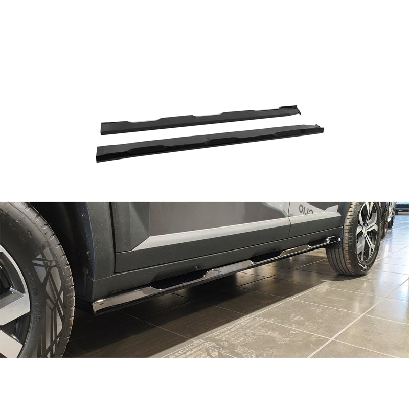 Motordrome, Side skirts, Gloss Black, fits Dacia Duster III (2024-)