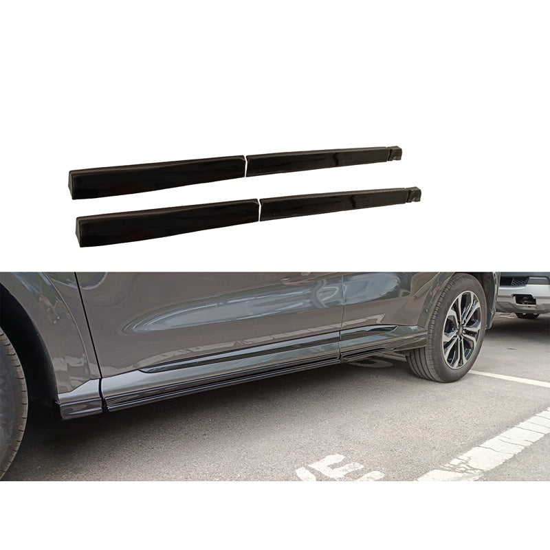 Motordrome, Side skirts, fits Ford Puma ST-Line 2019- (ABS Glossy black)