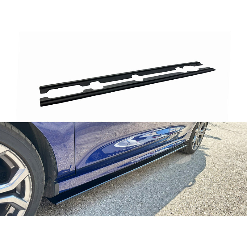 Motordrome, Side skirts V.2, ABS, Fits Ford Fiësta VIII ST/ST-Line 2017-, Black