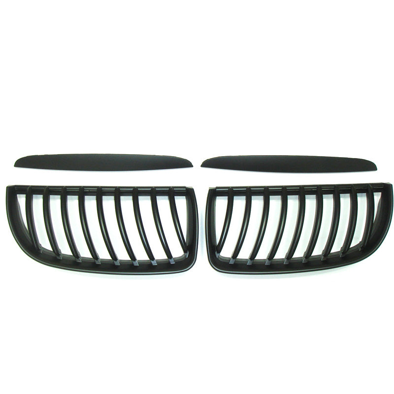 Matt black grille, fits BMW 3-Series E90/E91 Sedan/Touring 2005-2008