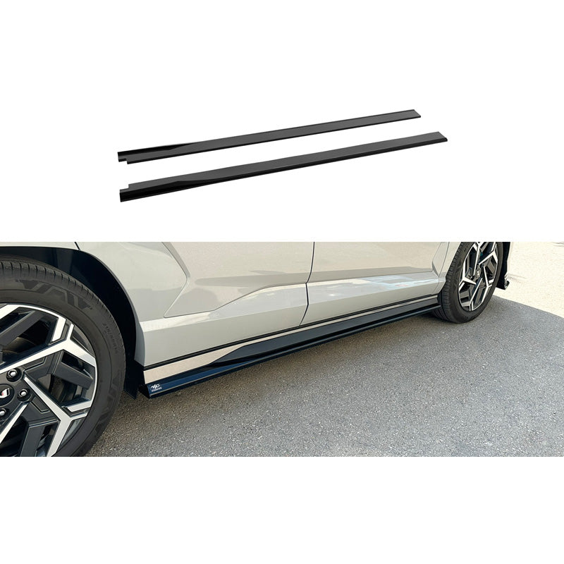 Motordrome, Side Skirts, Gloss Black, fits Hyundai Kona II (SX2) N-Line (2023-)