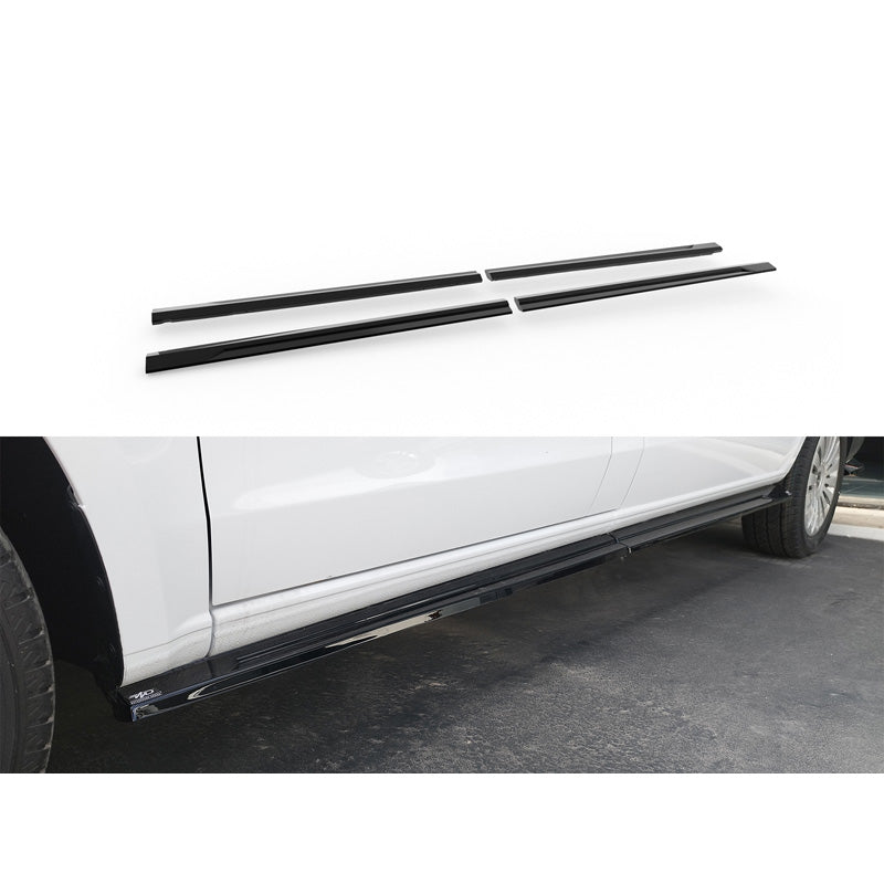 Motordrome, Side skirts in ABS, Fits Mercedes Vito W447 LWB 2014-2024 & Facelift 2024-, Black