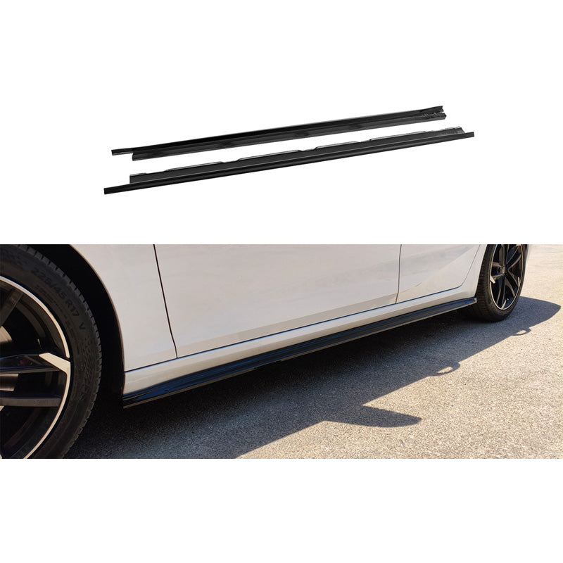 Motordrome, Side skirts, Gloss Black, fits Opel Astra L Hatchback (2021-)