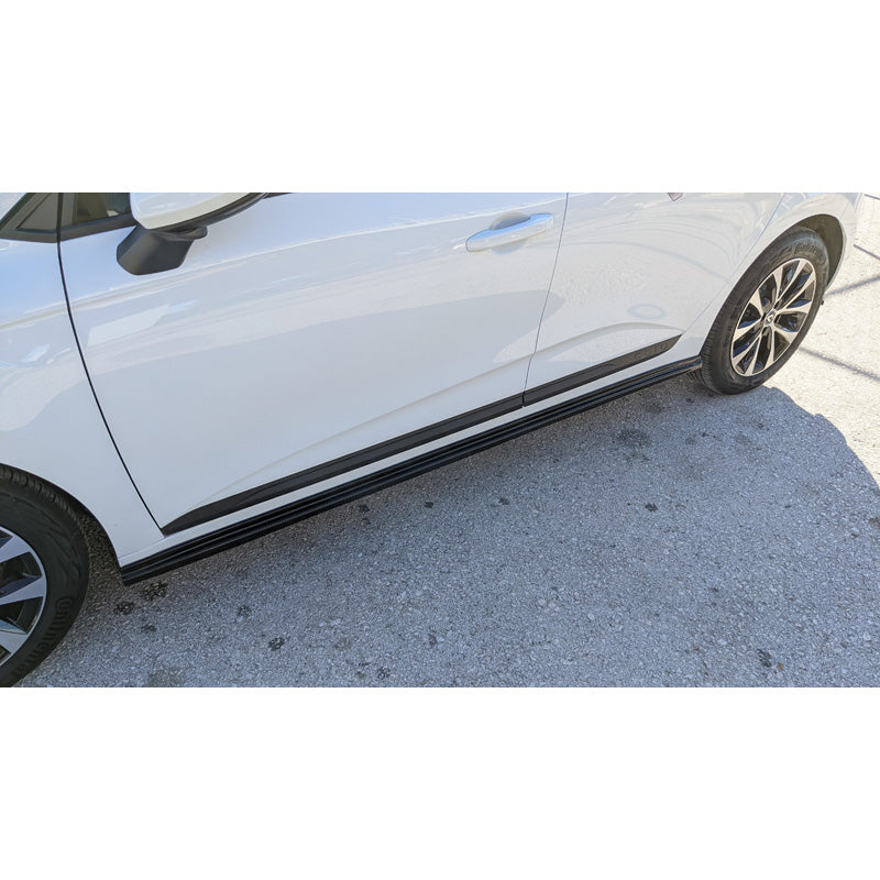 Motordrome, jupes latérales, compatible avec Renault Clio V 5 portes 2019- (ABS)