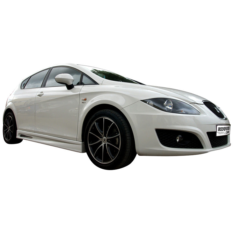 Motordrome, jupes latérales, compatible avec Seat Leon 1P Facelift 2009-2012 (ABS)