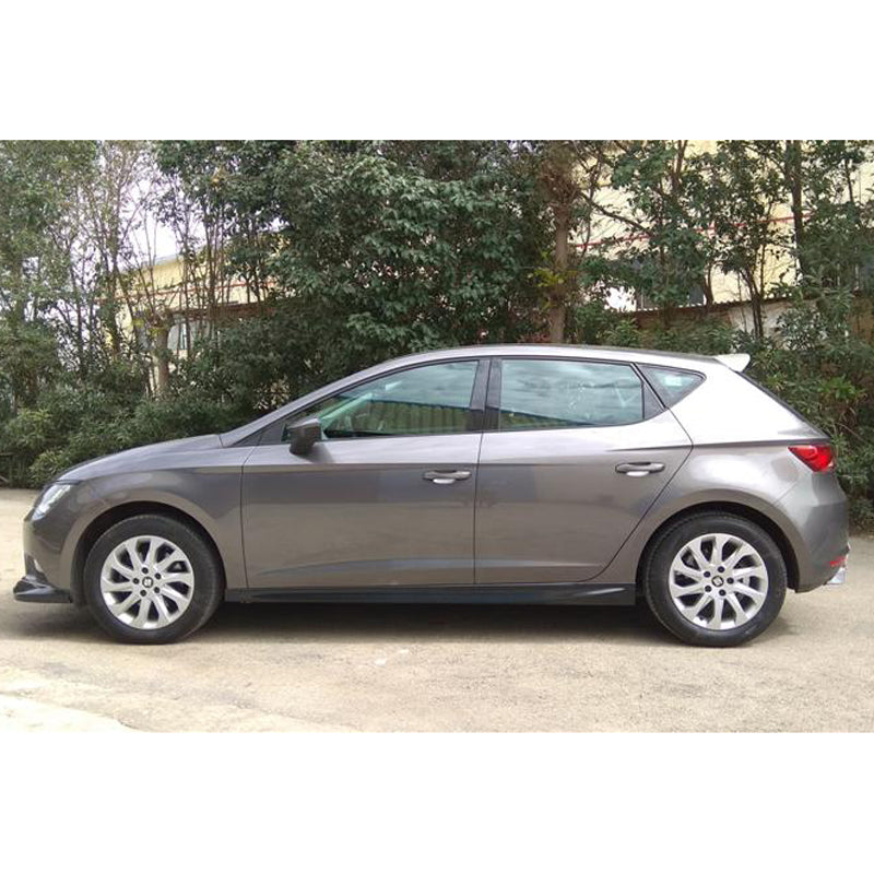 Motordrome, jupes latérales, compatible avec Seat Leon 5F 5 portes incl. ST 2013- (ABS)