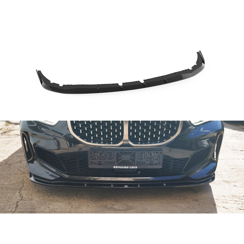 Motordrome, spoiler avant, ABS noir brillant, Convient à BMW 1-Series (F40) M135i 2019-2024