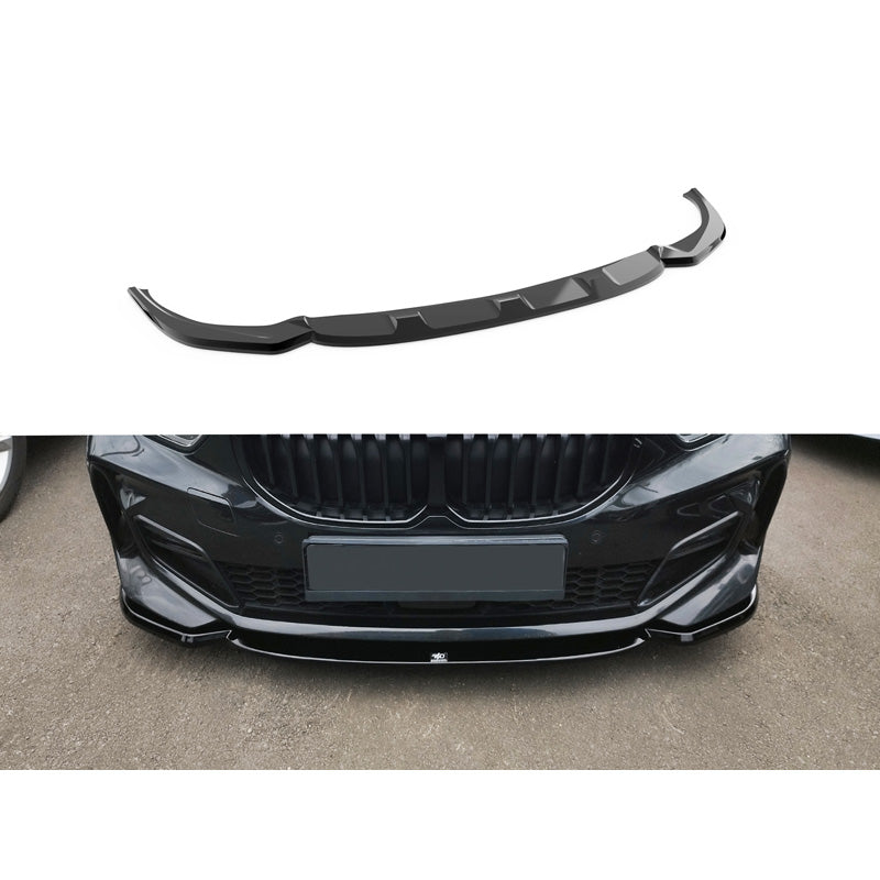 Motordrome, spoiler avant, ABS, convient à BMW 1-Serie (F40) M-Sport 2019-2024, noir